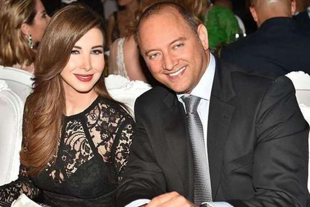 نانسي عجرم وزوجها