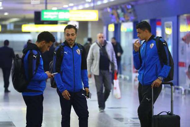 بعثة الزمالك بمطار القاهرة 
