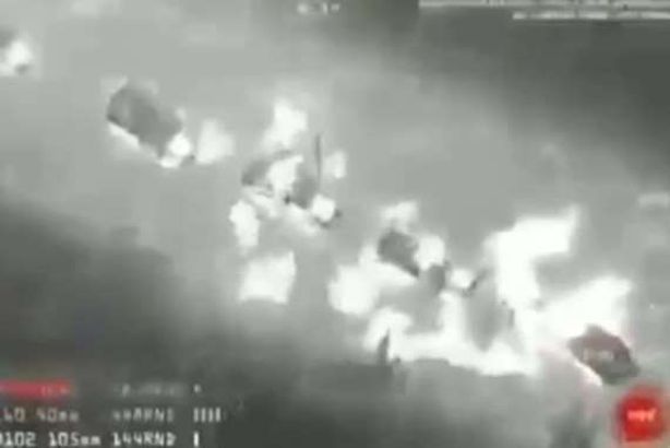 جانب من الفيديو المسرب