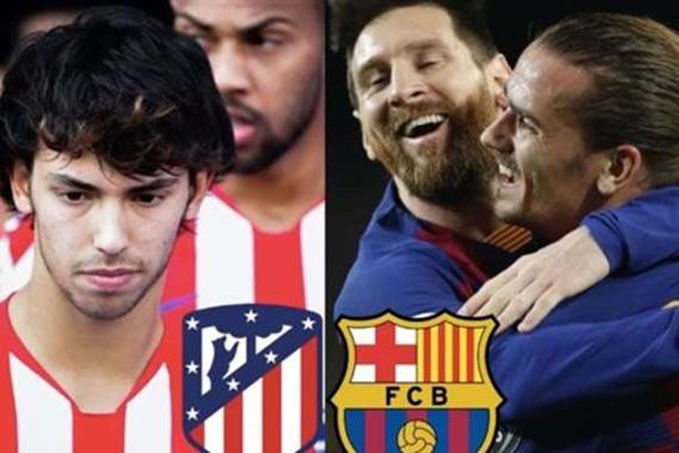 برشلونة واتليتكو مدريد