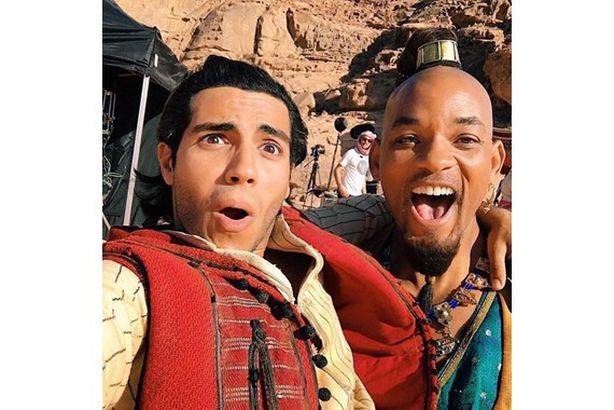 مينا مسعود و ويل سميث