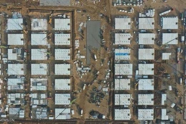 منشأة الصين لمواجهة كورونا