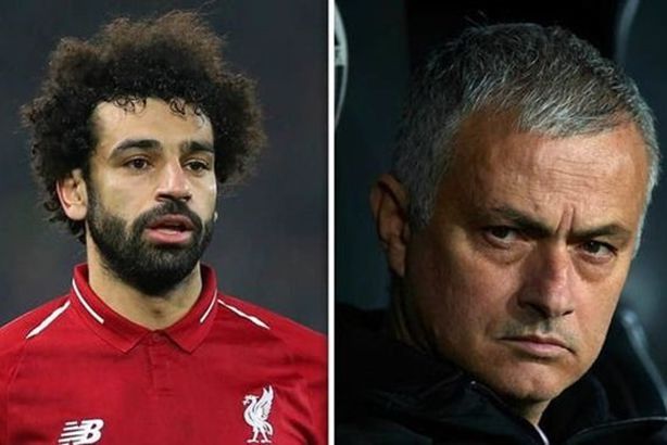 محمد صلاح ومورينيو