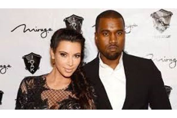 كيم كارديشيان  و  كاني ويست
