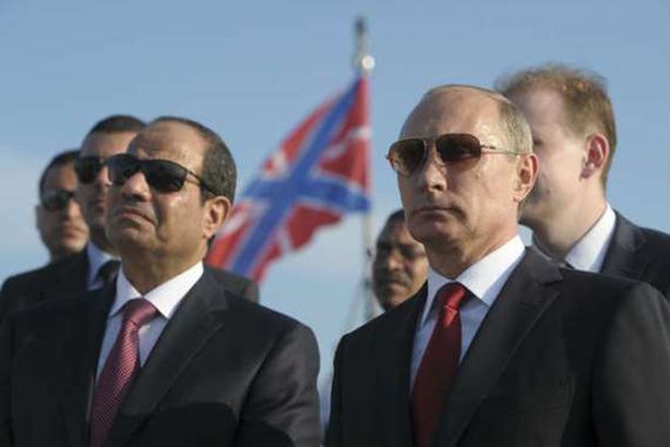 بوتين والسيسي