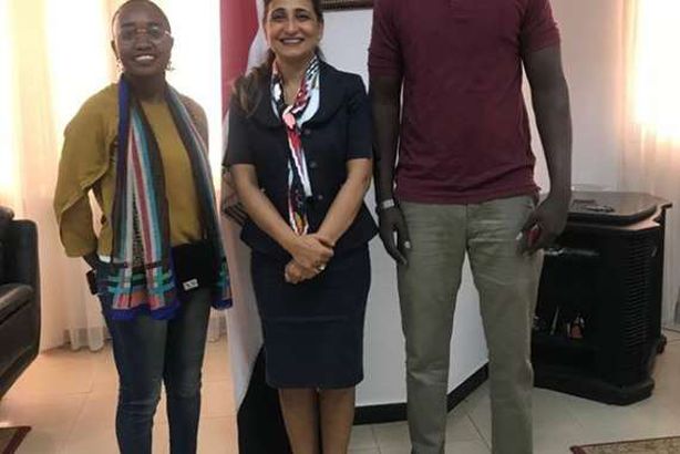 سفيرة مصر بالسنغال