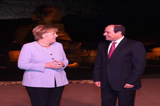 السيسي وميركل