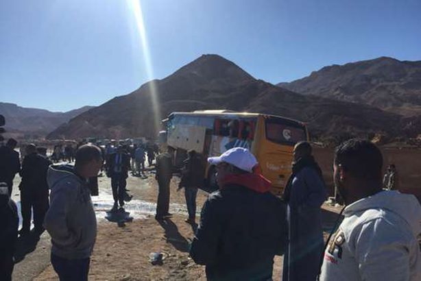 حادث تصادم بالعين السخنة