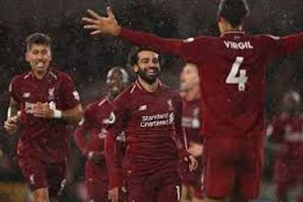 صلاح في ليفربول وولفرهامبتون