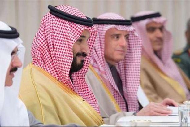 ولي العهد السعودي وعادل الجبير