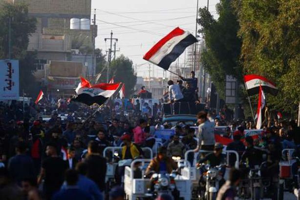 التظاهرات في العراق