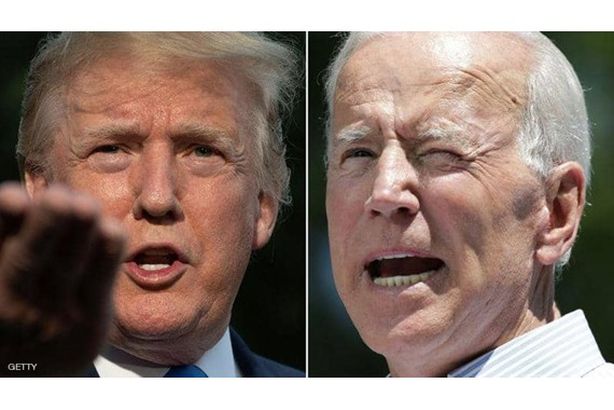 ترامب و بايدن