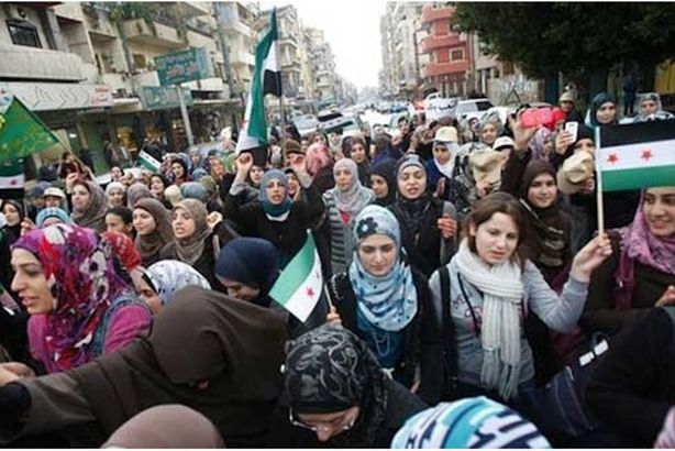 المرأة-الثورية-السورية