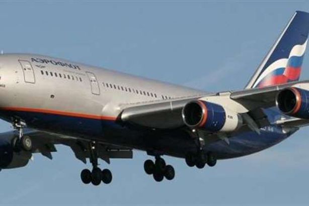 هبوط اضطراري لطائرة روسية