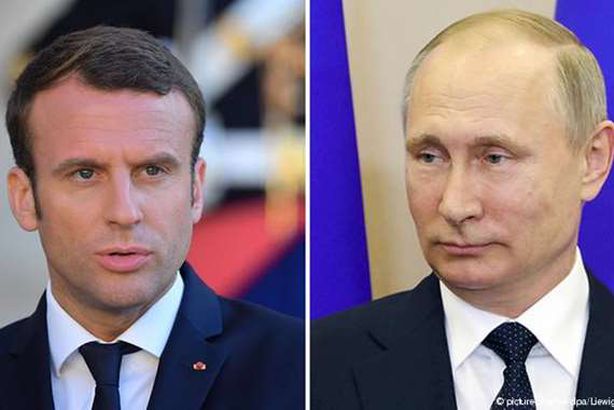 بوتين وماكرون