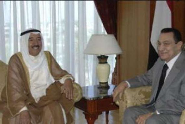 مبارك وأمير الكويت