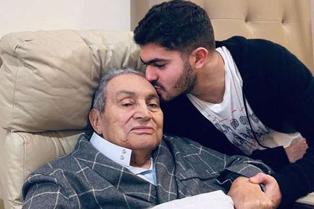 مبارك وحفيده