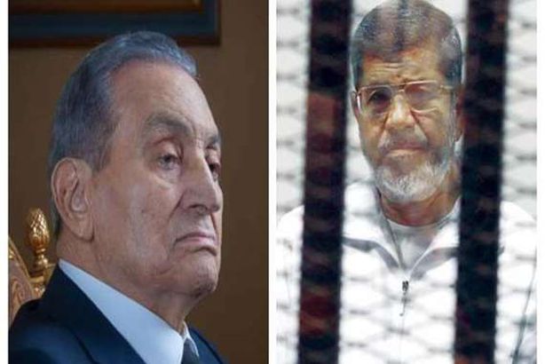 مبارك ومرسي