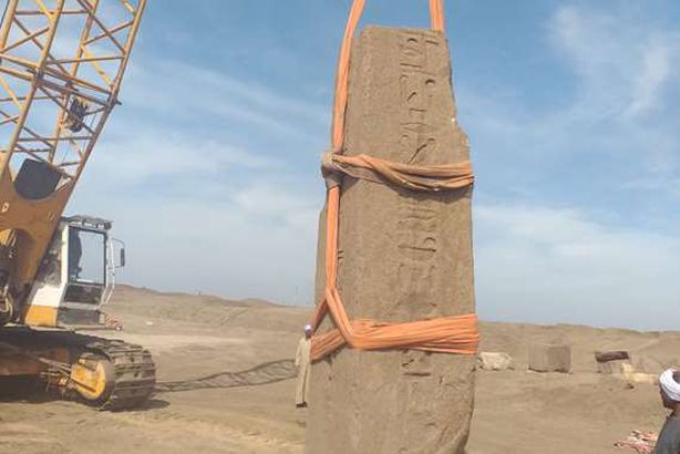 ترميم مسلتين في الشرقية

