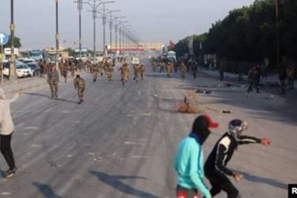 قطع الطرق  شرق العراق

