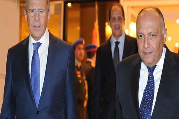 سامح شكري ونظيره الروسي