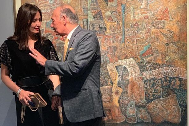 219643-بنات-أحمد-شيحة-فى-معرضه-الفنى--(3)