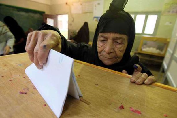 كبار السن فى الانتخابات