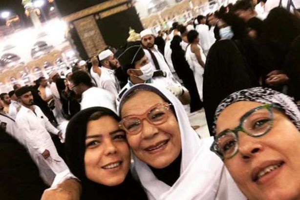 ناهد السباعي وأمها