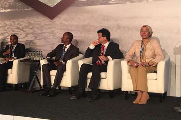 وزيرة البيئة