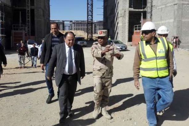 وزير المالية في زيارة إلى العاصمة الإدارية الجديدة
