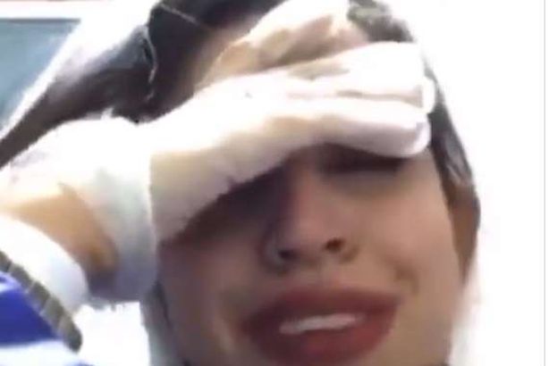 انهيار ممرضة بسبب كورونا
