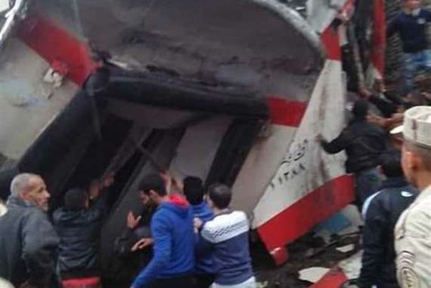 اصطدام القطارين