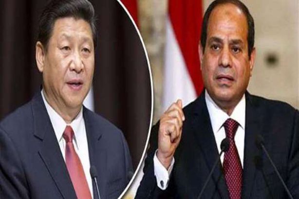 السيسي ورئيس الصين