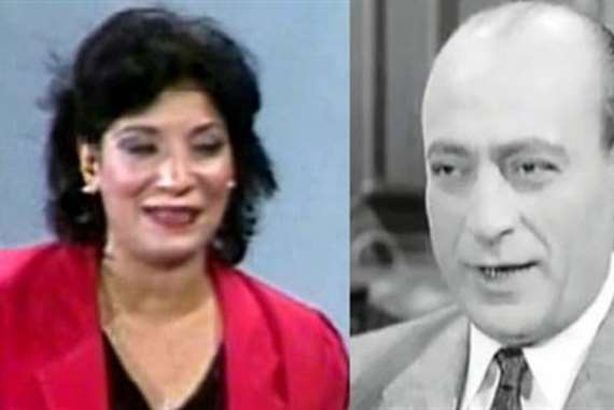 محمود المليجي وسناء يونس