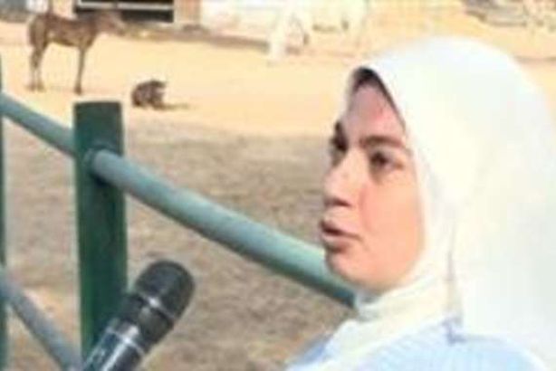 الدكتورة نجلاء رضوان، رئيس الإدارة المركزية لمحطة الزهراء لتربية الخيول