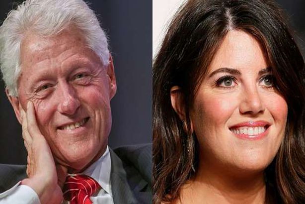 بيل كلينتون و مونيكا