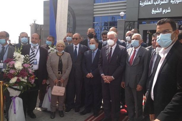 وزيرالمالية ومحافظ جنوب سيناء