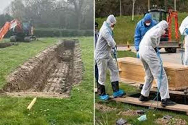 مؤثر.. مقبرة جماعية للمسلمين.. ضحايا كورونا بدولة أوربية