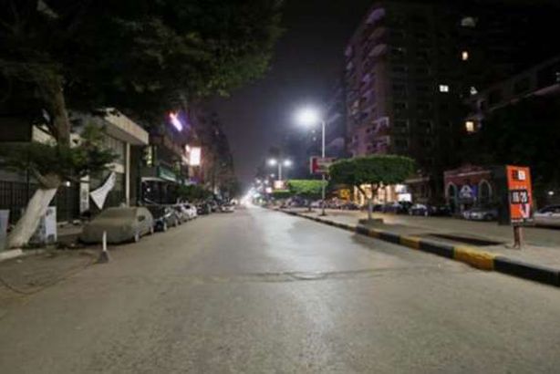 حظر التجوال في مصر