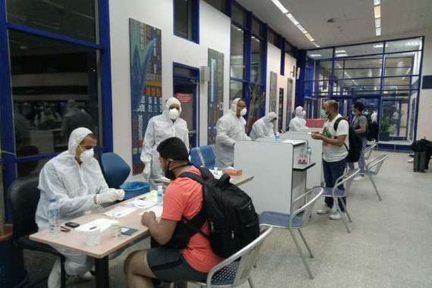 وصول 299 مصرياً قادمين من الرياض إلى فندق الحجر الصحي  بمرسى علم