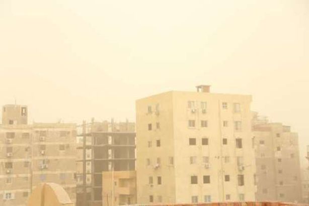 عاصفة ترابية