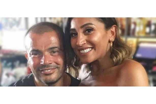 عمرو دياب ودينا الشربيني