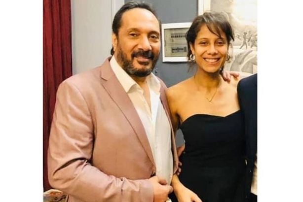 علي الحجار وابنته بثينة