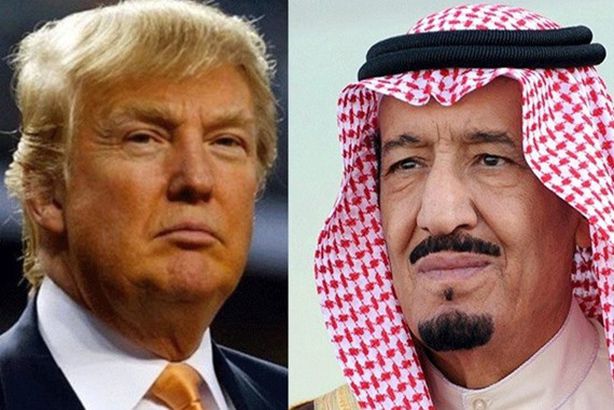 سلمان وترامب