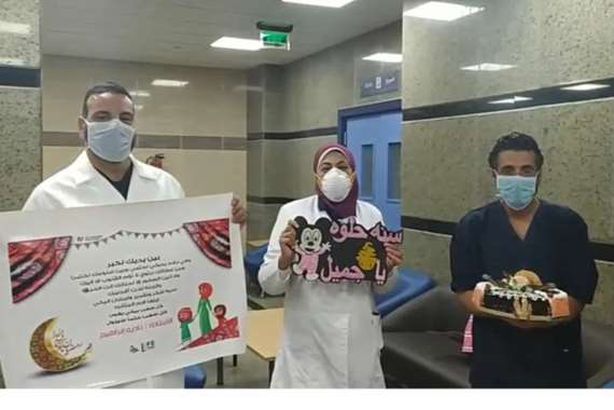 الاحتفال بعيد ميلاد الطفلة حور