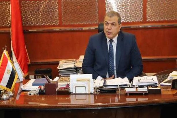 وزير القوي العاملة محمد سعفان