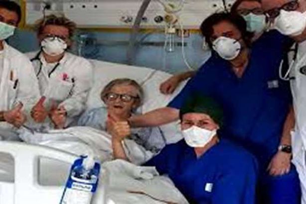 111 عاما وتنجو من كورونا