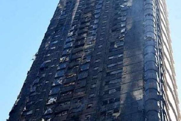 البرج المحترق