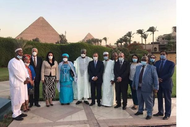 جولة للسفراء الأفارقة بالمتحف القومي للحضارة
