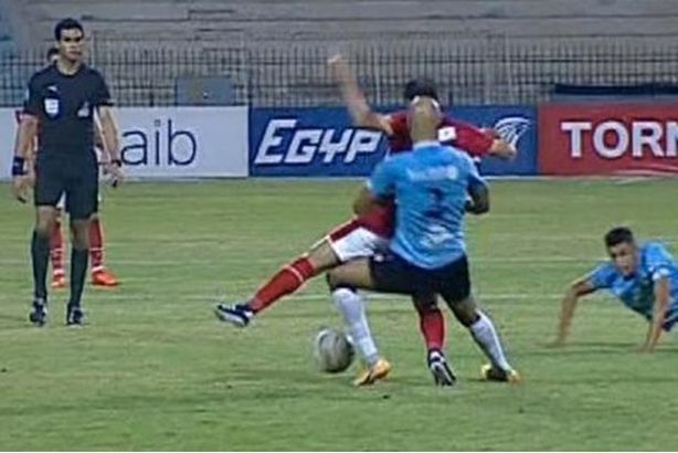 مباراة الأهلي وغزل المحلة